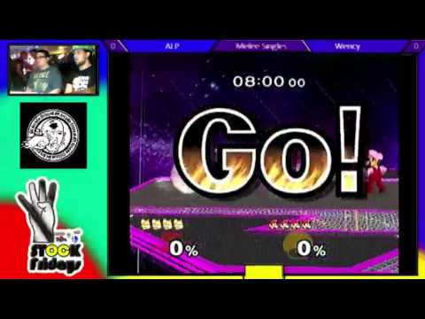 (SSBM) 4 Stock Friday 4 - ALP (Fox) vs Wency (Luigi)