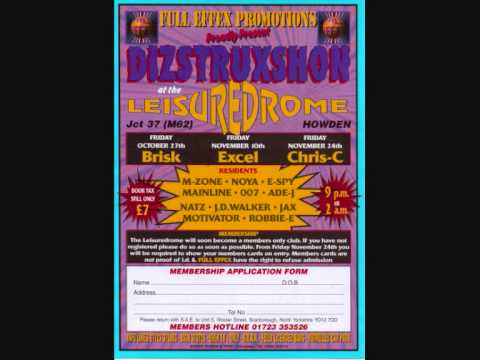 Dizstruxshon (Howden)  DJ Excel  Mc JD Walker 10.11.95 Side B