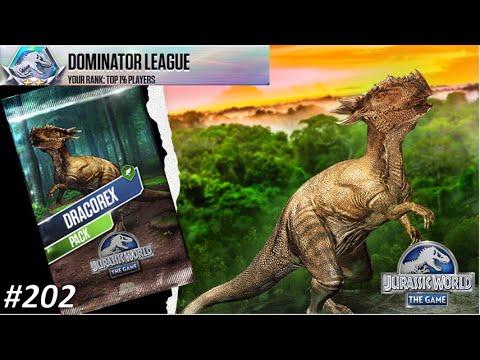 Dracorex Tournament Jurassic world the game 2021| DRACOREX Pack | #202