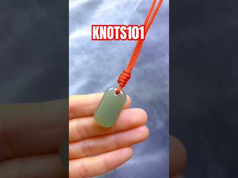 🪢 The pendant knot is very easy. #shorts #diy #knot #rope #camping #knots101