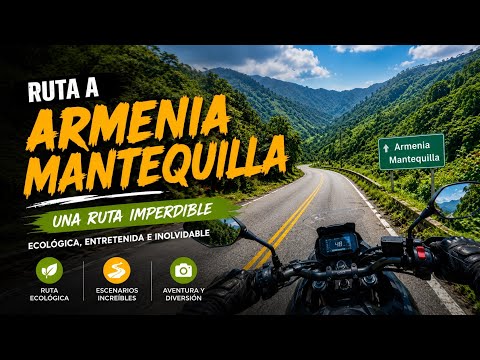 🌿 Armenia Mantequilla en Moto | Ruta Ecológica y Paisajes Increíbles