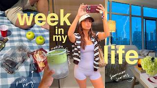 week in my life vlog | friends, workouts, hauls, summer storms etc