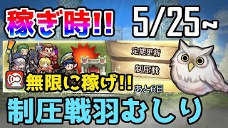 【FEH】#222  稼ぎ時!!無限に稼げ!!制圧戦羽むしり ver.5/25~【Fire Emblem Heroes/ファイアーエムブレムヒーローズ】