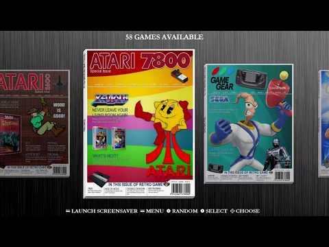 EmulationStation Theme - Magazine Madness 2 - October 2019