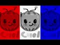 Cocomelon Special Intro Effects 3 Different Color Effects 2X SPEED INVERTED