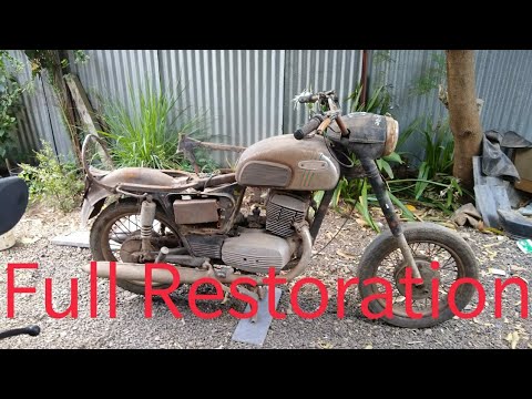 Full Restoration Of Yezdi D250 Classic 1980 ( for spares 9491220222)
