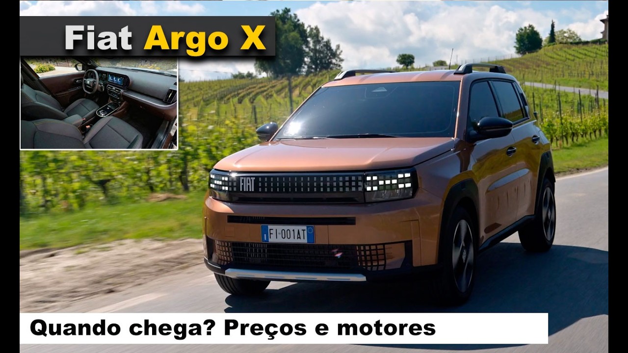 Fiat Argo X chega em agosto e conviverá com o antigo Argo
