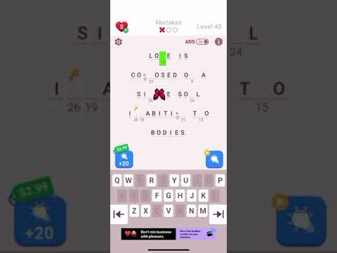 Cryptogram Level 40
