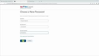 East West College D2L Tutorial Part 1 - First Login