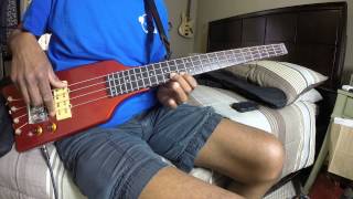 Video thumbnail for Kramer Duke, Hondo Alien, Short Scale Headless Electric Bass Guitar by jsumbi