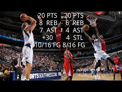 Dirk Nowitzki & Corey Brewer Full Highlights vs Clippers (2011.04.08) - 40 PTS & 11 AST COMBINED!