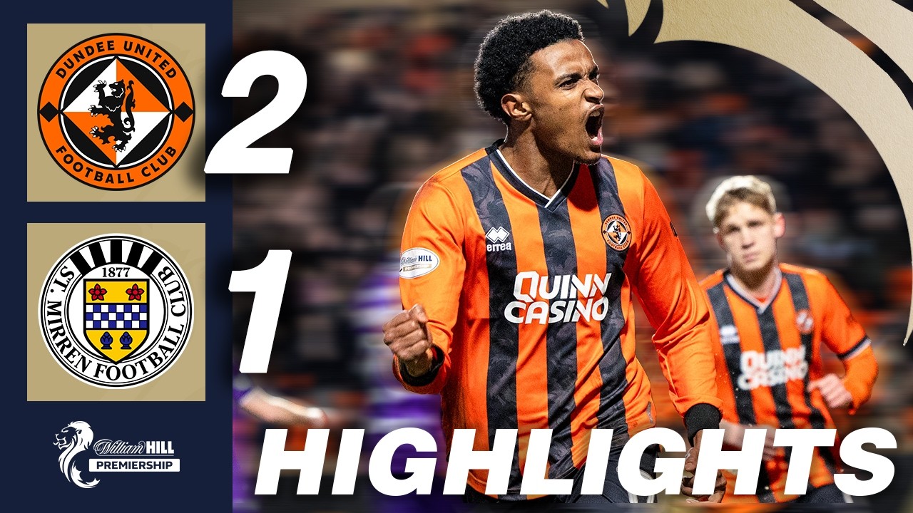 Dundee United vs St. Mirren Highlights