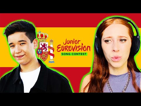 I REACTED TO SPAIN'S ENTRY FOR JUNIOR EUROVISION 2021 // LEVI DIAZ // REIR