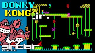 Donky Kong Jr (1984) - Quick Look - ZX Spectrum