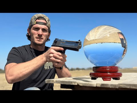 How Bulletproof is a Solid Glass Ball?
