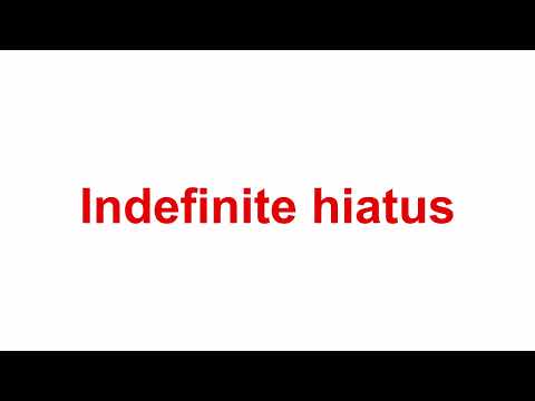 Channel update: indefinite hiatus September 2022