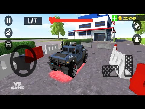 New Game Police Car Parking Real Car Gameplay