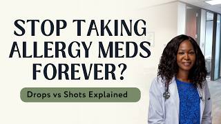 How to Get Rid of Allergies Long-Term | Houston Allergy Drops vs Shots Explained | Dr. Lola Ashaye