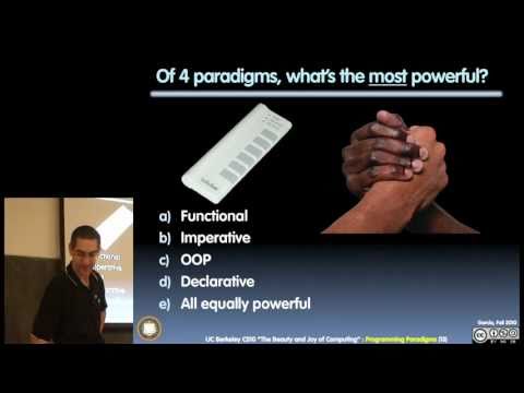 UC Berkeley CS10 Fall 2010 Lecture 5 : Programming Paradigms (1080p HD)