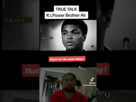Negro boy vs Black male by Muhammad Ali explaining the difference