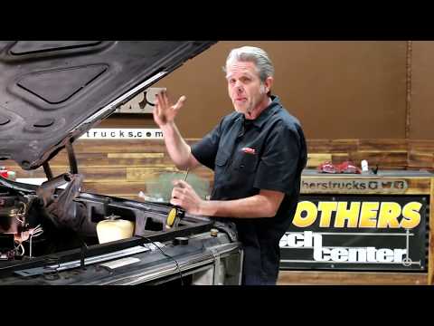 1973-87 Chevy & GMC Squarebody Hood Brace Install