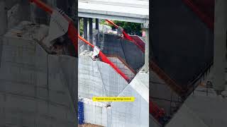 Mass Concrete Anchorage Bearing Thousand Ton Main Cables