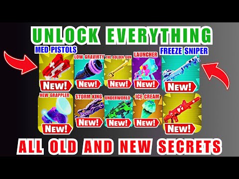 1v1 With Every Gun All Secrets And How To Get Them TUTORIAL! Part1