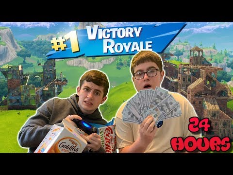 Last To Stop Playing Fortnite Wins $10,000 - Highlights