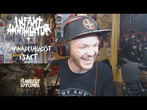 Infant Annihilator - Swinaecologist (Official Lyric Video) REACT!