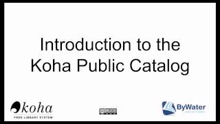 Koha YouTube Video
