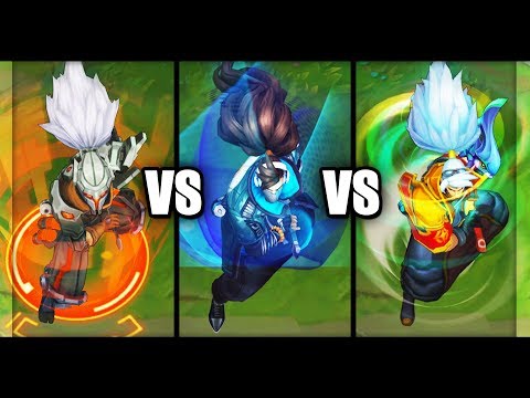 True Damage Yasuo vs PROJECT: Yasuo vs Odyssey Yasuo Epic Skins Comparison (League of Legends)