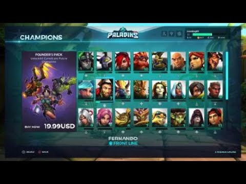 Paladins: Best Support Champions OB62
