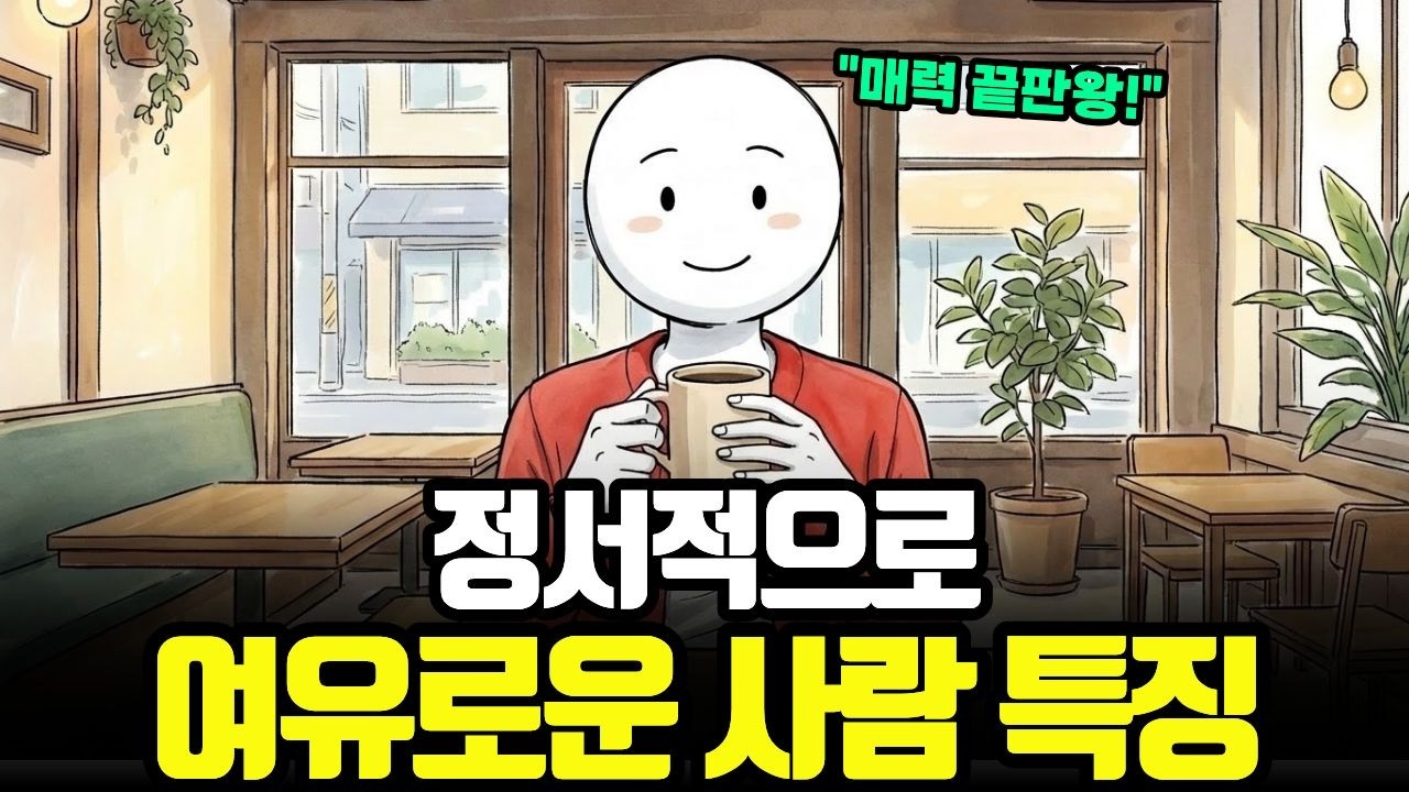 “별 거 없습니다” 무서울 정도로 여유로운 사람들의 뇌구조, 마음 편하게 사는 법