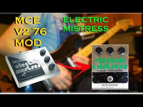 Electro Harmonix Deluxe Electric Mistress (MCE 76 Pulse Mod; True Bypass; 12 V) image 4