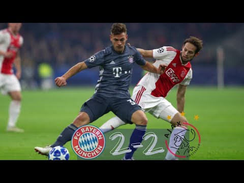 Bayern München vs Ajax 2-2 (Agg) Highlights & Goals - Champions League 2018-2019