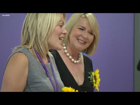 The Calendar Girls fit in a final rehearsal for a dedicated fan | ITV News