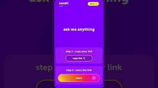 sendit Q&A on Instagram - NGL ALTERNATIVE - APP OVERVIEW