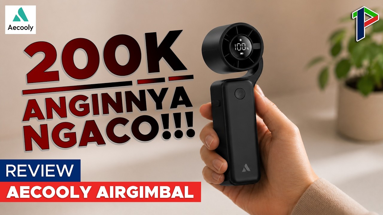 Kipas 200 Ribuan Tapi Anginnya Gak Masuk Akal! - Aecooly Airgimbal | Review Indonesia