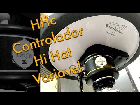 HHc  CY12c  Controlador Hi Hat ( e-Drum ) Variável (Similar Vh-11)