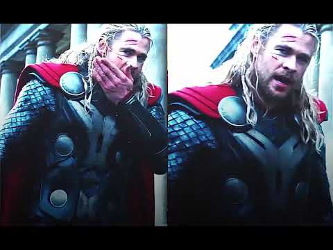 captain america vs thanos fight scene