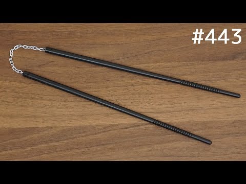 食事のマナー完全無視！ヌンチャクのお箸 / Nunchuck shaped chopsticks Video