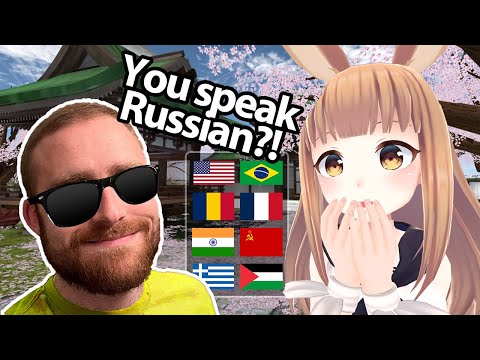 Polyglot SHOCKS and TROLLS Natives on VR Chat