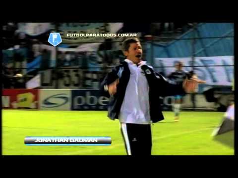 Gol de Bauman.Gimnasia 1 Instituto 0.Fecha 38.Torneo Primera B Nacional.FPT