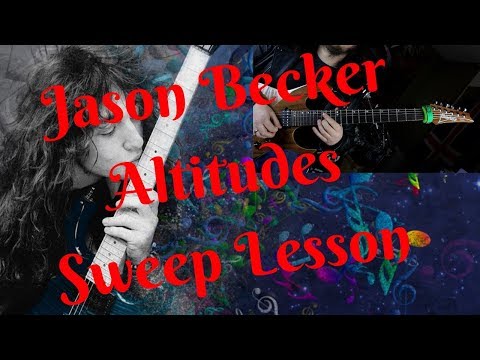 Jason Becker - "Altitudes" Sweep Lesson