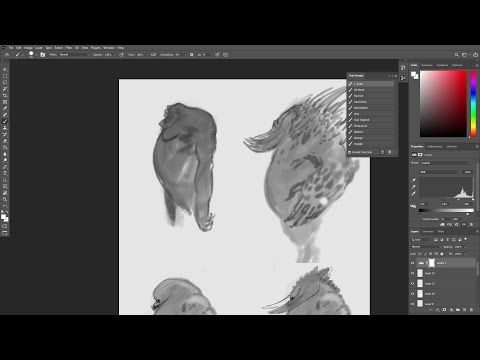 Creature Design - Silhouette Sketching