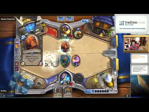 Hearthstone - Arena Game (Grubby's Mage vs DIMAGA's Paladin)