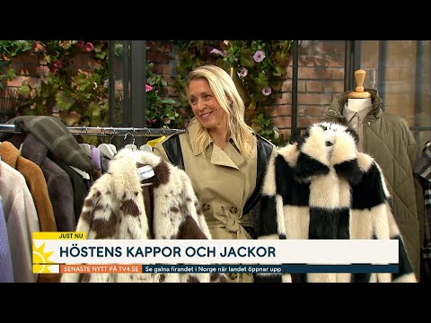 Modeexperten om höstens kappor och jackor. ”Finns ingen genväg” | Nyhetsmorgon | TV4 & TV4 Play