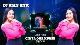 Download lagu DJ TARLING CINTA ORA KUASA || DIAN ANIC (LYRICS) mp3