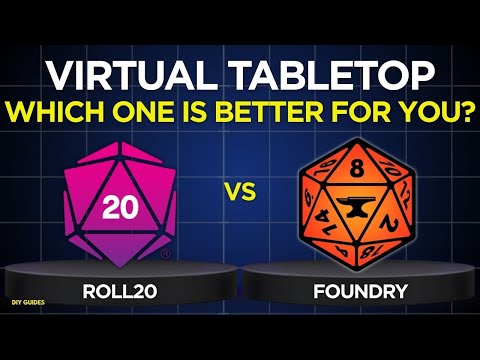 Roll20 Vs Foundry Comparison: Best Virtual Tabletop? Features And Performance Compared!