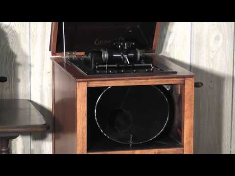 Edison blue amberol cylinder Over There by Billy Murray